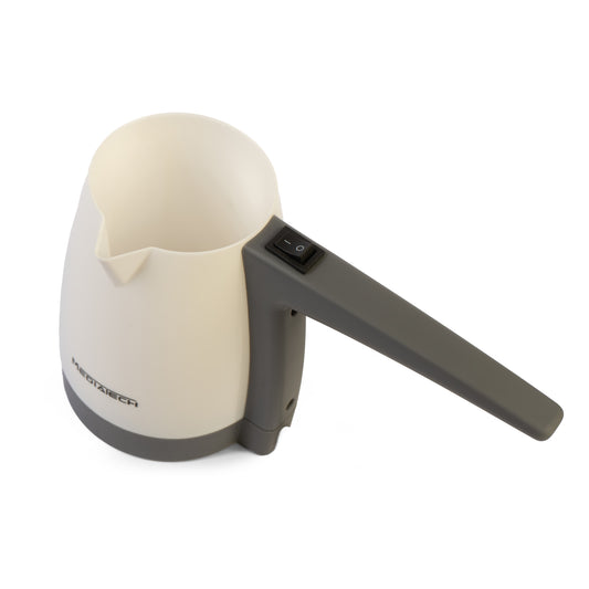 Media Tech Turkish Coffee Pot – 600W – 330ml - White