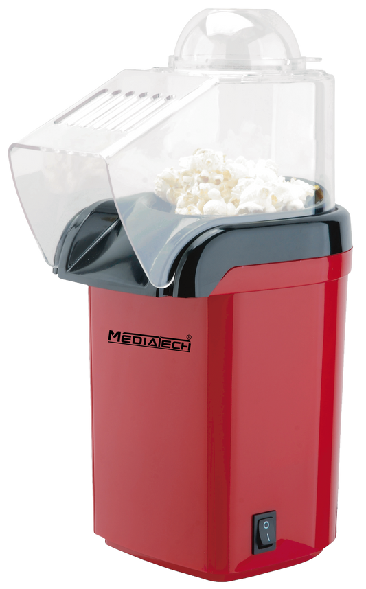 Media Tech Pop Corn Maker - Red