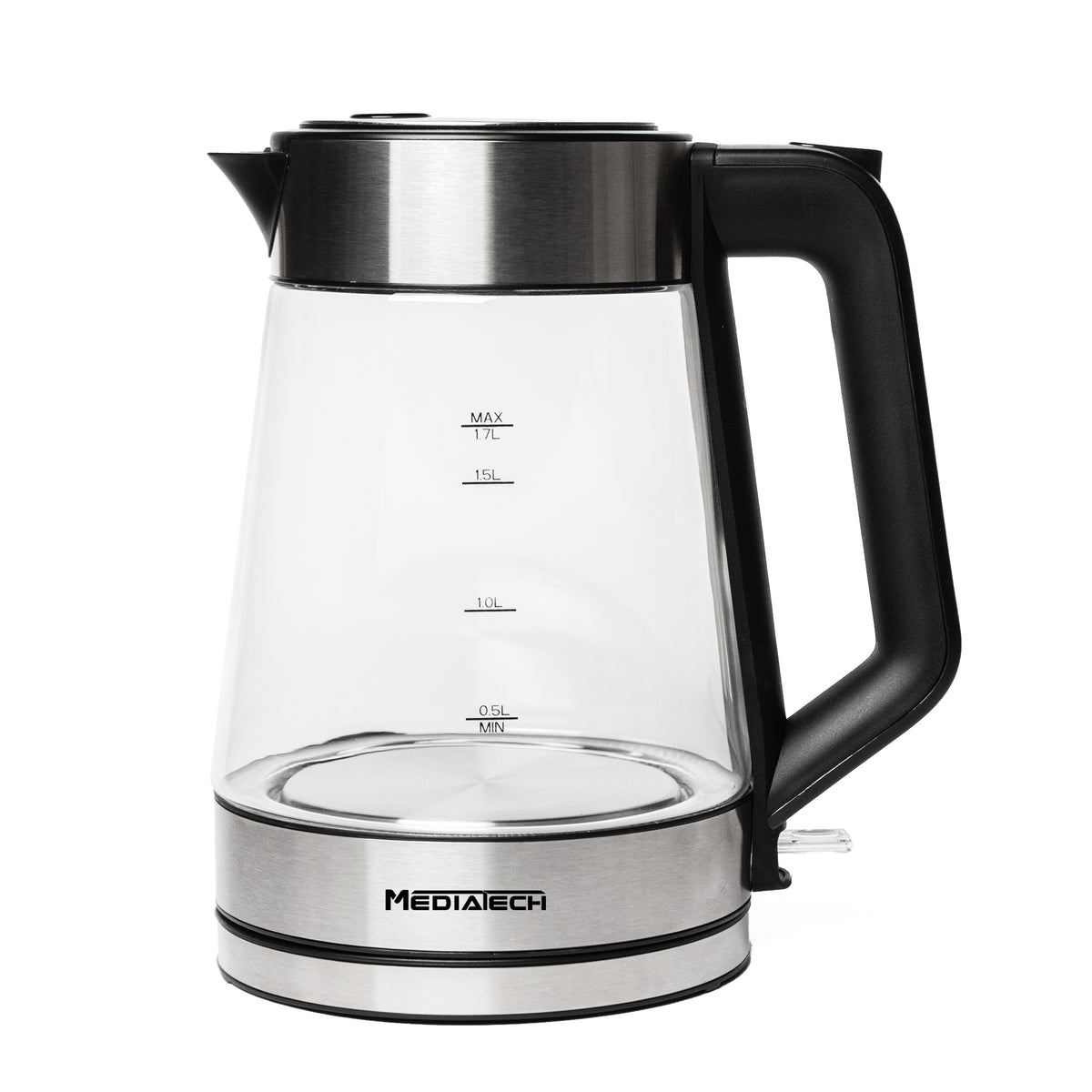Media Tech Glass Kettle 1.7L
