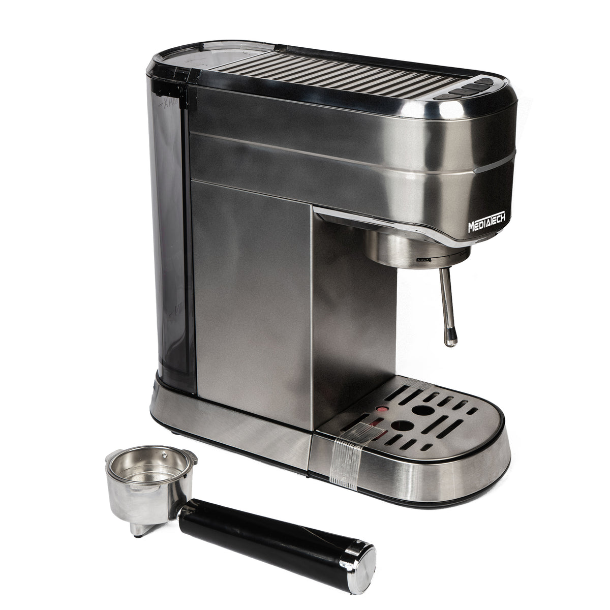Media Tech Espresso Coffee Machine – "IRON MAN"