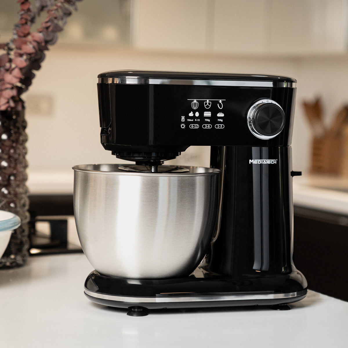 Media Tech Stand Mixer 1200W – 5.5L
