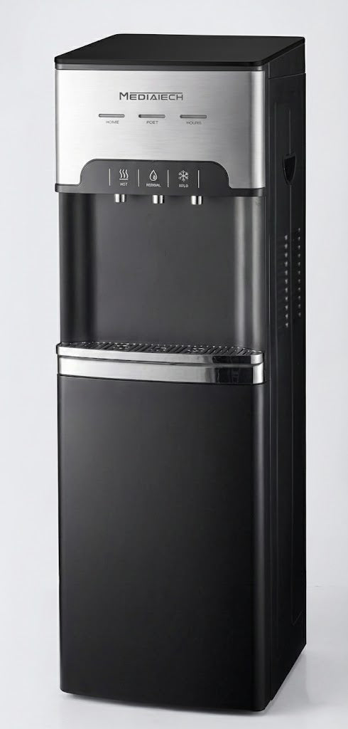 Media Tech Bottom Loading Water Dispenser – PUREFLOW – 3 Taps – MT-WD2580B