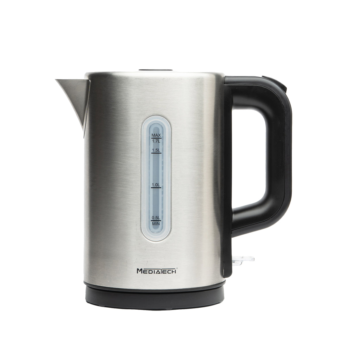Media Tech Stainless Steel Electric Kettle 1.7L