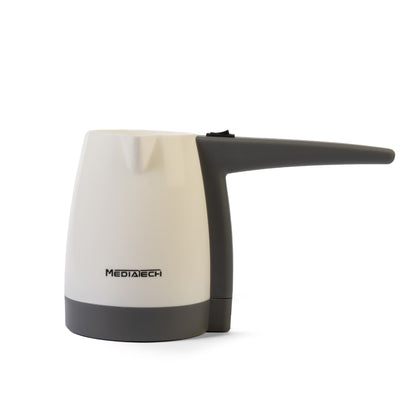 Media Tech Turkish Coffee Pot – 600W – 330ml - White