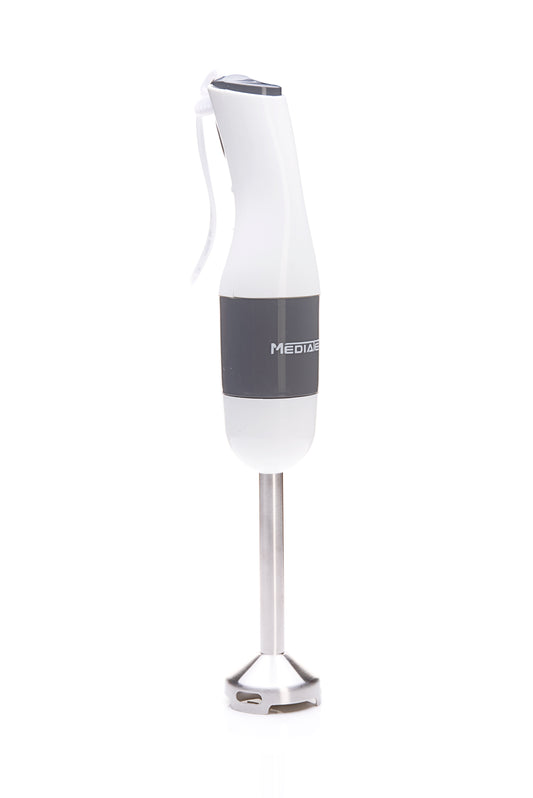 Media Tech Hand Blender – 450W – White & Grey