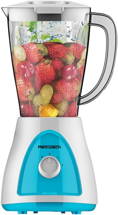 Media Tech Blender 3*1 400W + 2 Grinder - Blue