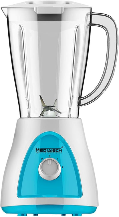 Media Tech Blender 3*1 400W + 2 Grinder - Blue