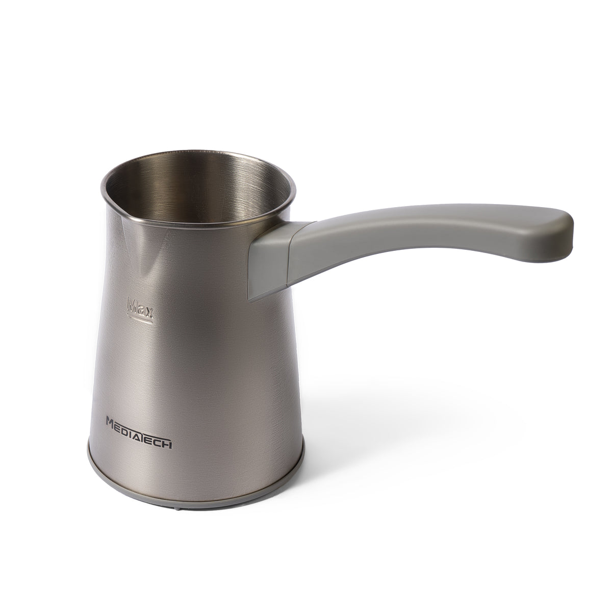 Media Tech Cordless Stainless Steel Turkish Coffee Maker