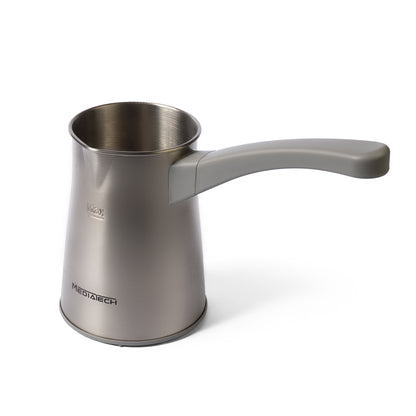 Media Tech Cordless Stainless Steel Turkish Coffee Maker