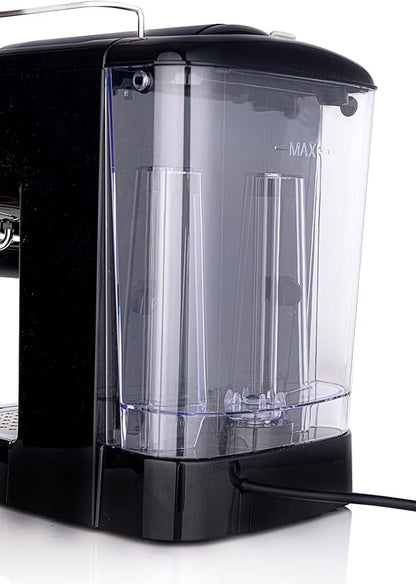 MediaTech Espresso Coffee Machine with Temperature Gauge
