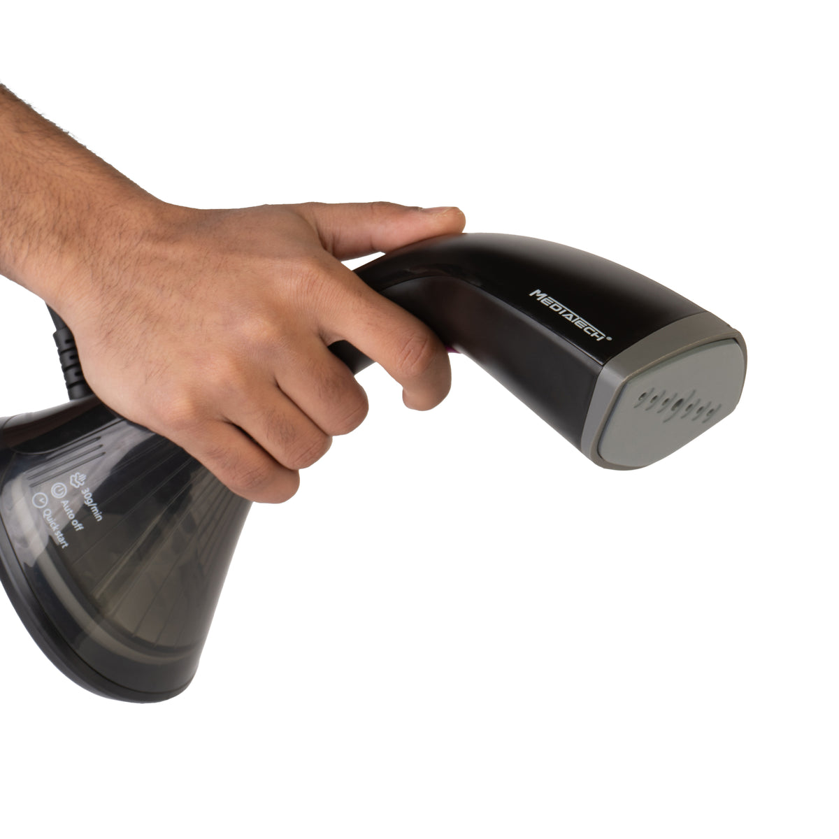 Media Tech Portable Garment Steamer – 1630W