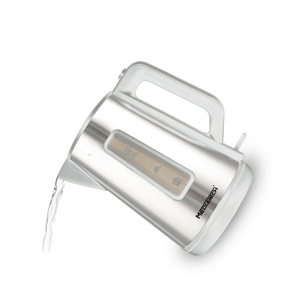 Media Tech Electric Kettle 1.7L – Plastic Body with Stainless Steel Cover