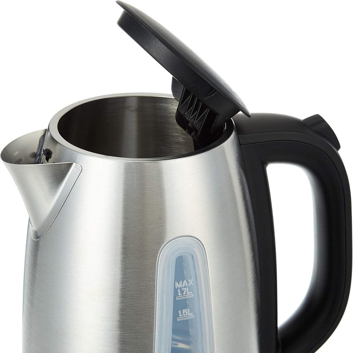 Media Tech Stainless Steel Electric Kettle 1.7L