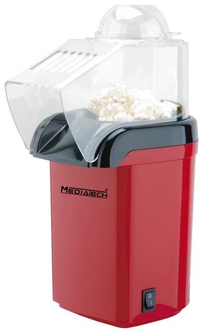Media Tech Pop Corn Maker - Red