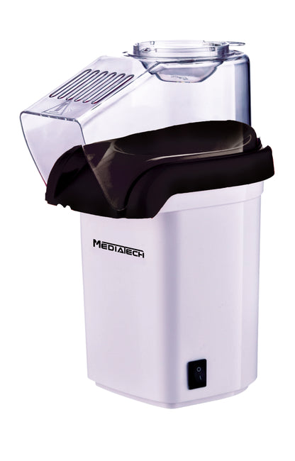 Media Tech Pop Corn Maker - White