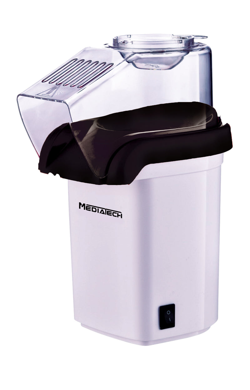 Media Tech Pop Corn Maker - White