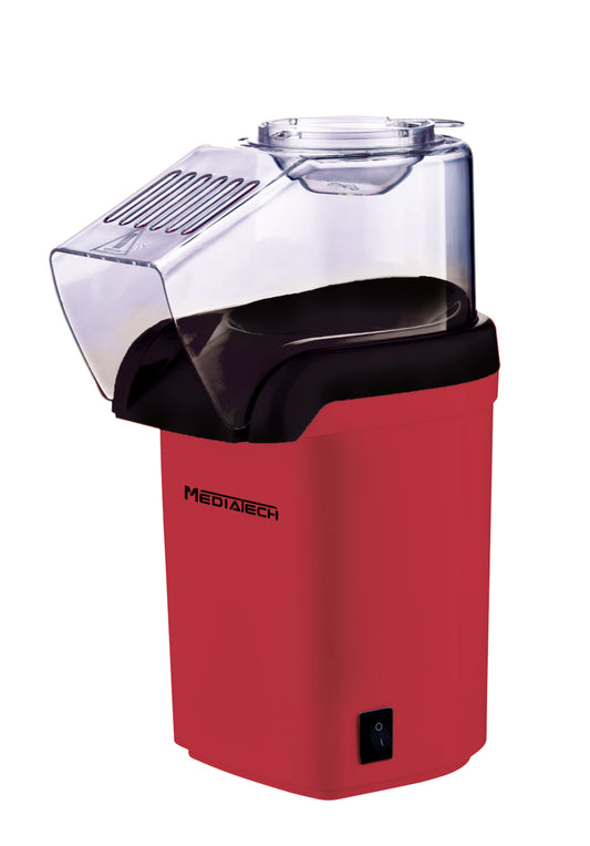 Media Tech Pop Corn Maker - Red