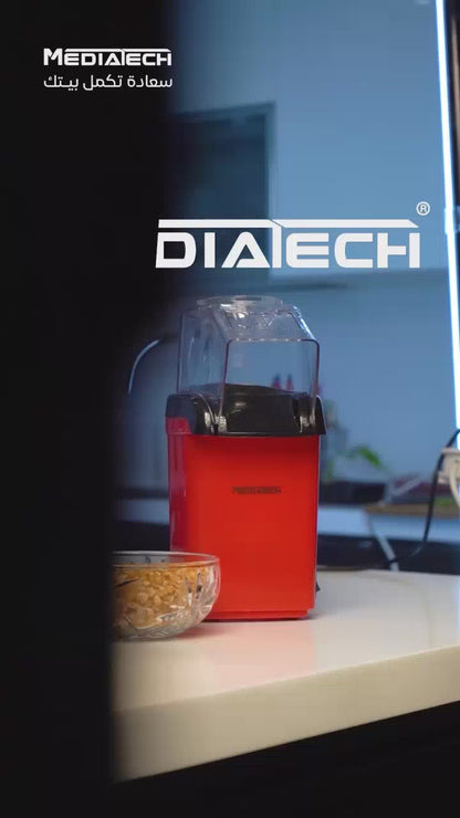 Media Tech Pop Corn Maker - White